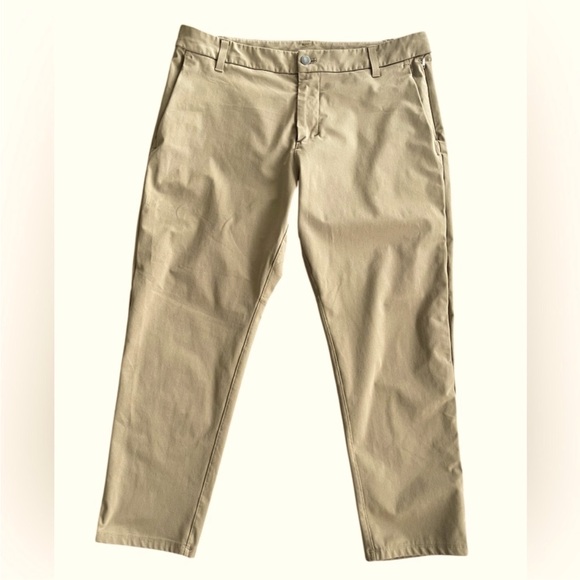 Lululemon mens ABC Slim-fit 5pocket PantWarpstream classic pant 35x26